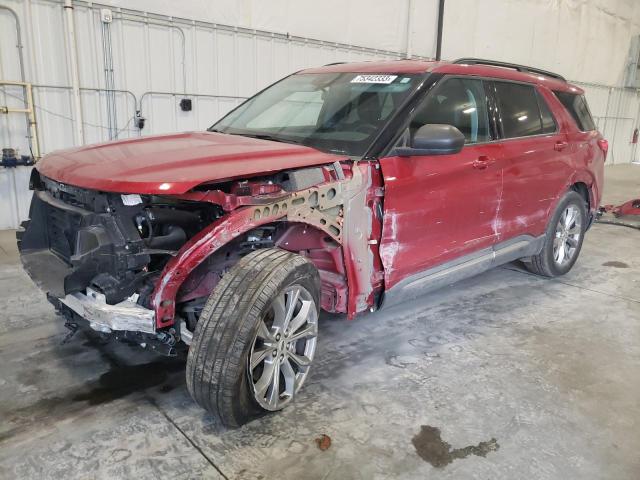 Obraz 1 z 2022 FORD EXPLORER XLT 2022 z VIN 1FMSK8DH4NGB28494