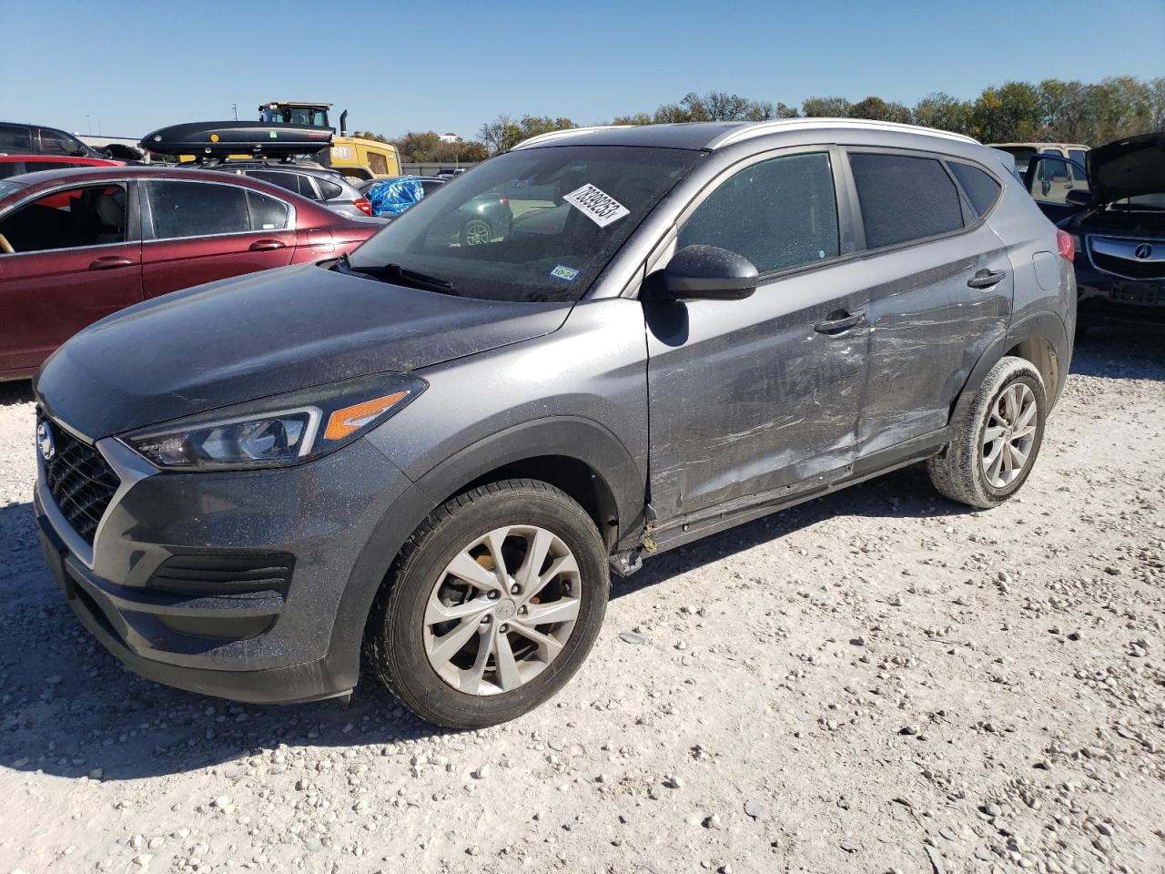 Image 1 of 2019 HYUNDAI TUCSON LIMITED 2019 with VIN KM8J33A43KU956384
