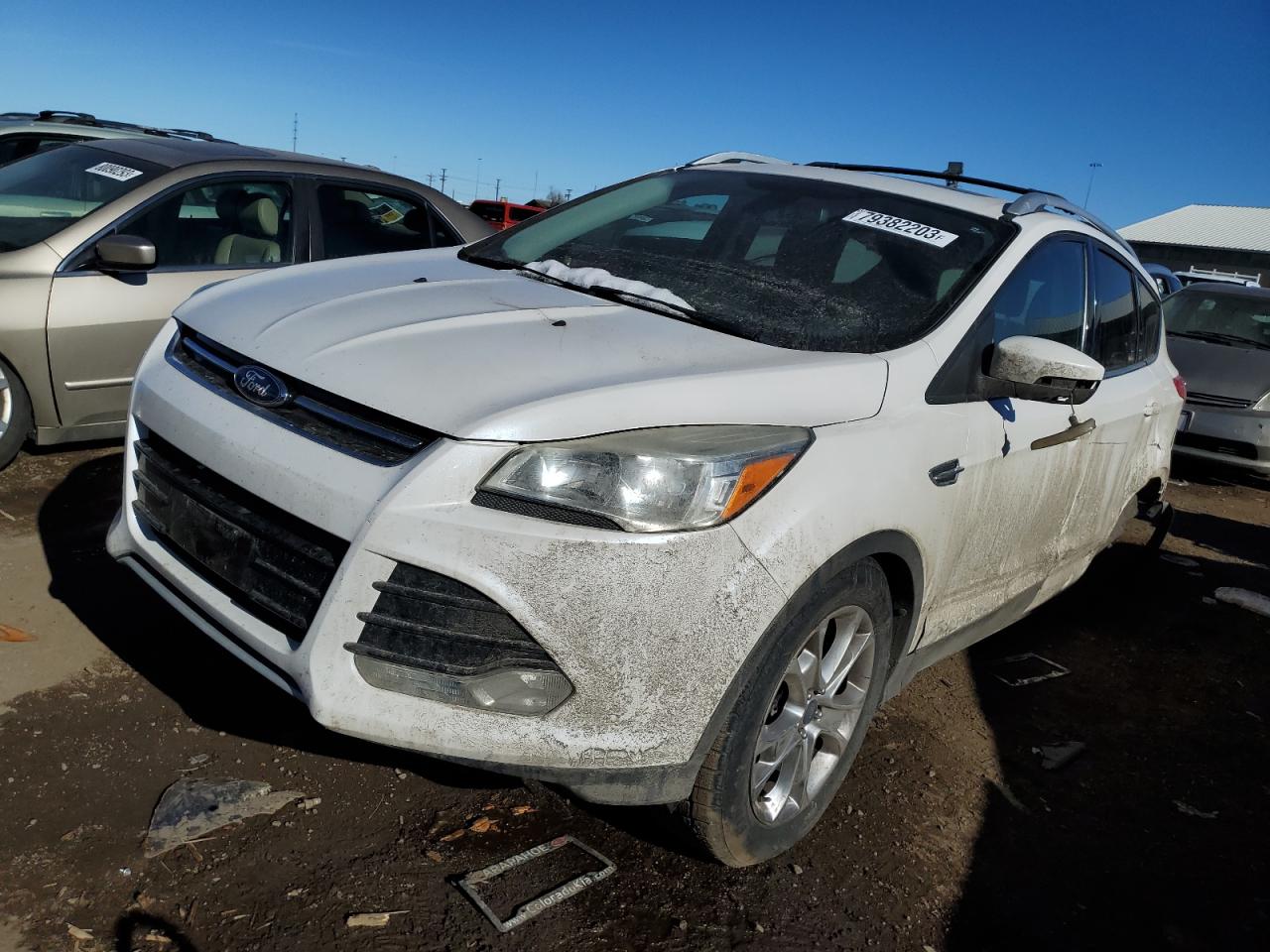 Image 1 of 2014 FORD ESCAPE TITANIUM 2014 with VIN 1FMCU9JX2EUE00655