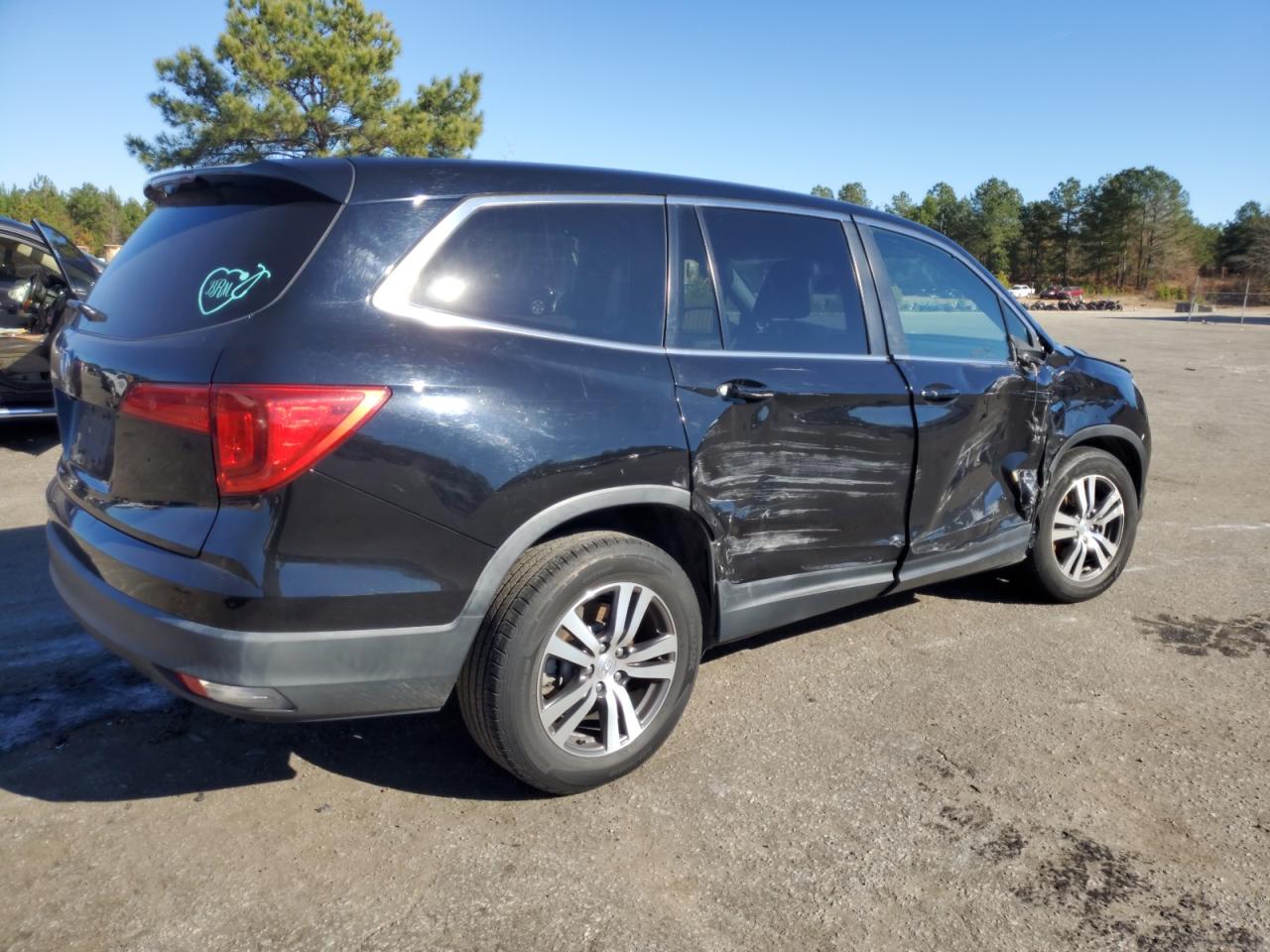 Изображение 3 2017 HONDA PILOT EXL 2017 с VIN 5FNYF5H85HB031556