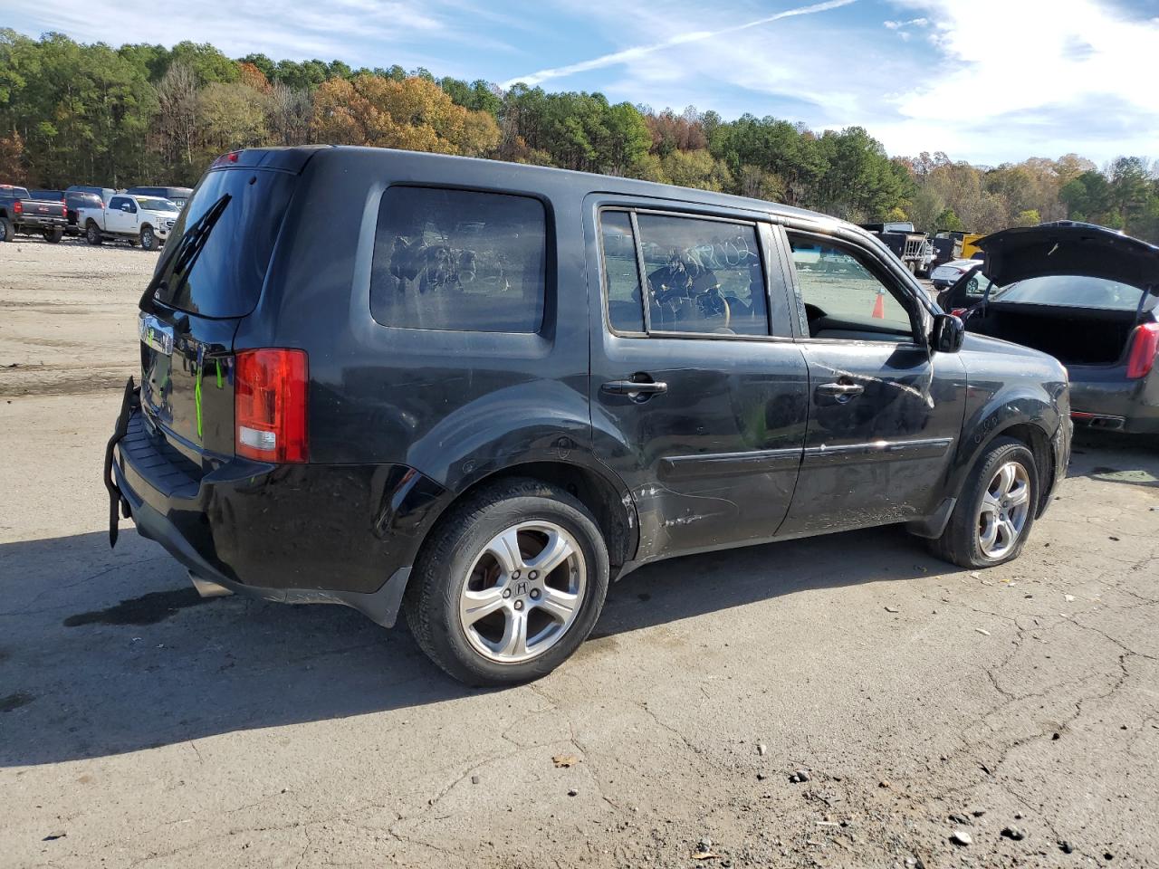 Obraz 3 z 2014 HONDA PILOT EX 2014 z VIN 5FNYF3H40EB018002