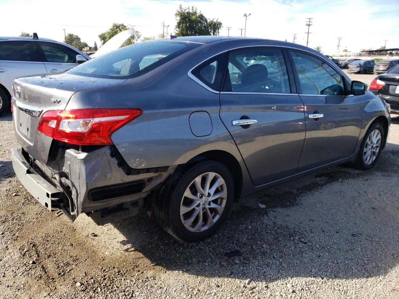 Image 3 of 2018 NISSAN SENTRA S 2018 with VIN 3N1AB7AP1JY223452