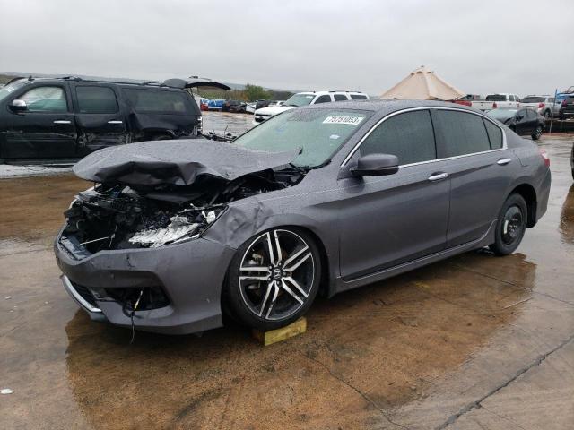 Image 1 of 2017 HONDA ACCORD TOURING 2017 with VIN 1HGCR3F96HA010209