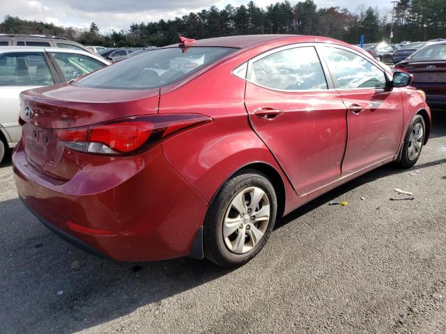 Image 3 of 2016 HYUNDAI ELANTRA SE 2016 with VIN 5NPDH4AE9GH771534