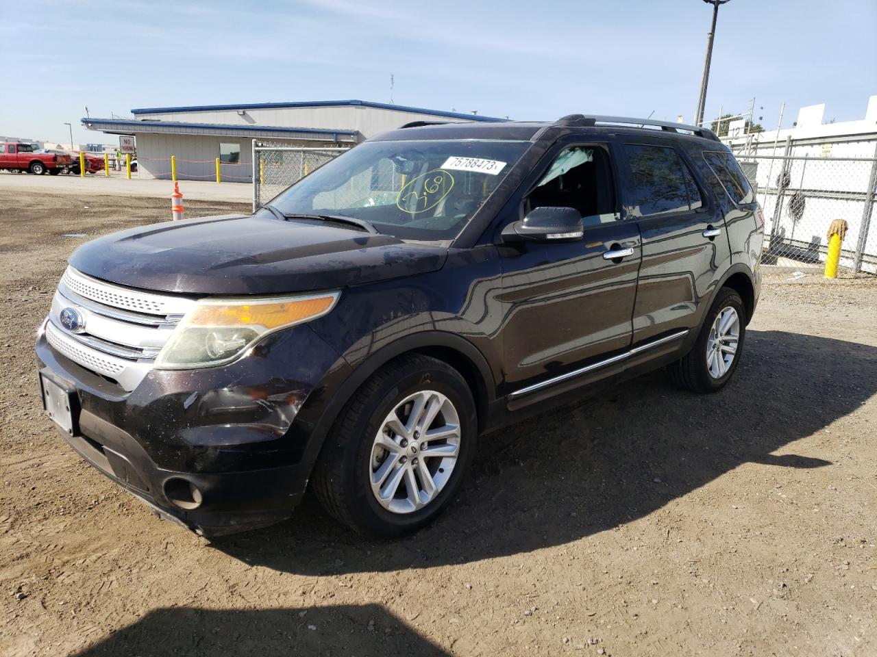 Image 1 of 2014 FORD EXPLORER XLT 2014 with VIN 1FM5K7D84EGC51199