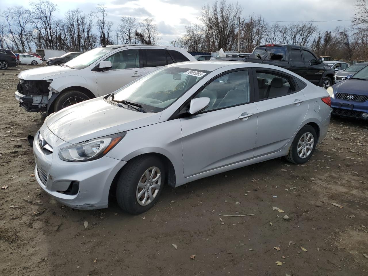 Image 1 of 2013 HYUNDAI ACCENT GLS 2013 with VIN KMHCT4AE8DU487349