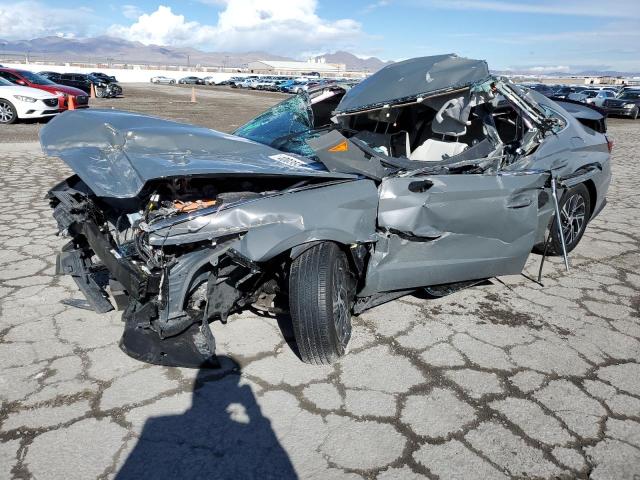 Image 1 of 2022 HYUNDAI SONATA HYBRID 2022 with VIN KMHL24JJ5NA049875