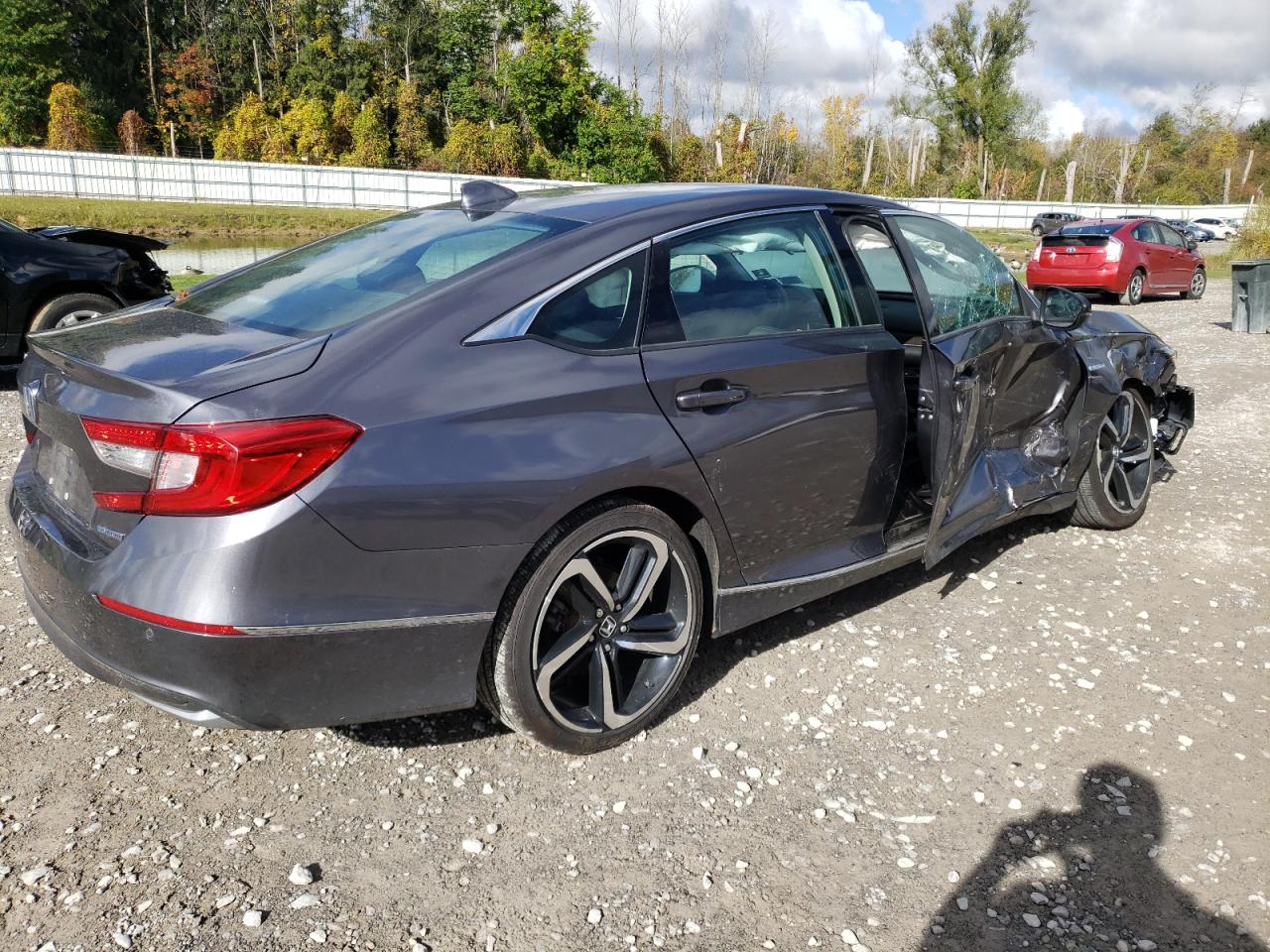 Image 3 of 2022 HONDA ACCORD HYBRID EXL 2022 with VIN 1HGCV3F50NA010064
