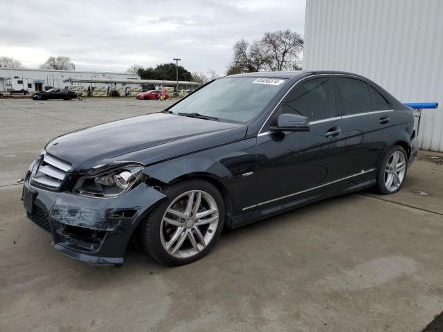 Image 1 of 2012 MERCEDES-BENZ C 250 2012 with VIN WDDGF4HB0CR213546