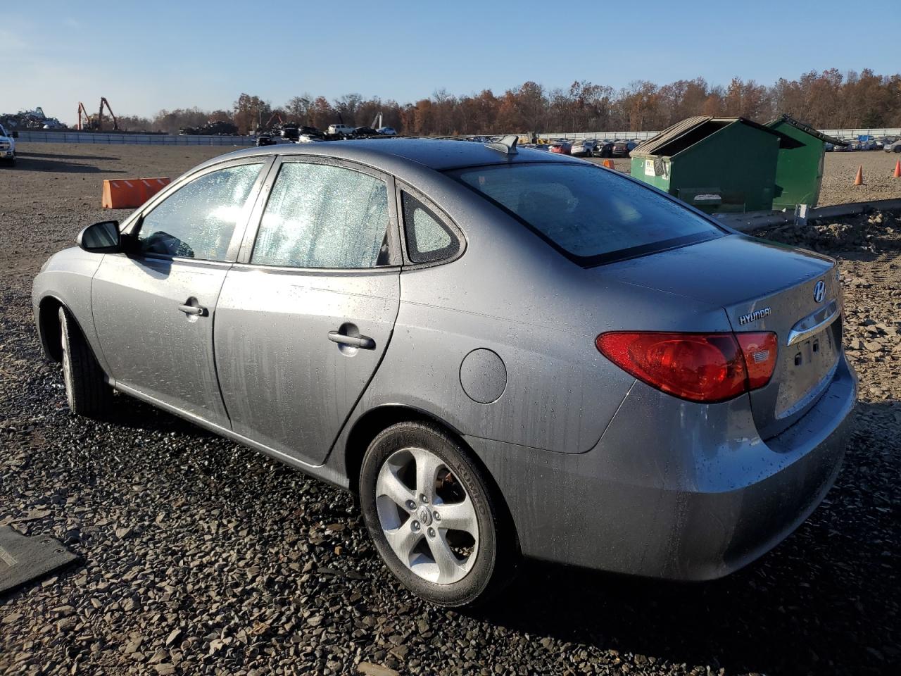 Image 2 of 2010 HYUNDAI ELANTRA BLUE 2010 with VIN KMHDU4AD3AU135171