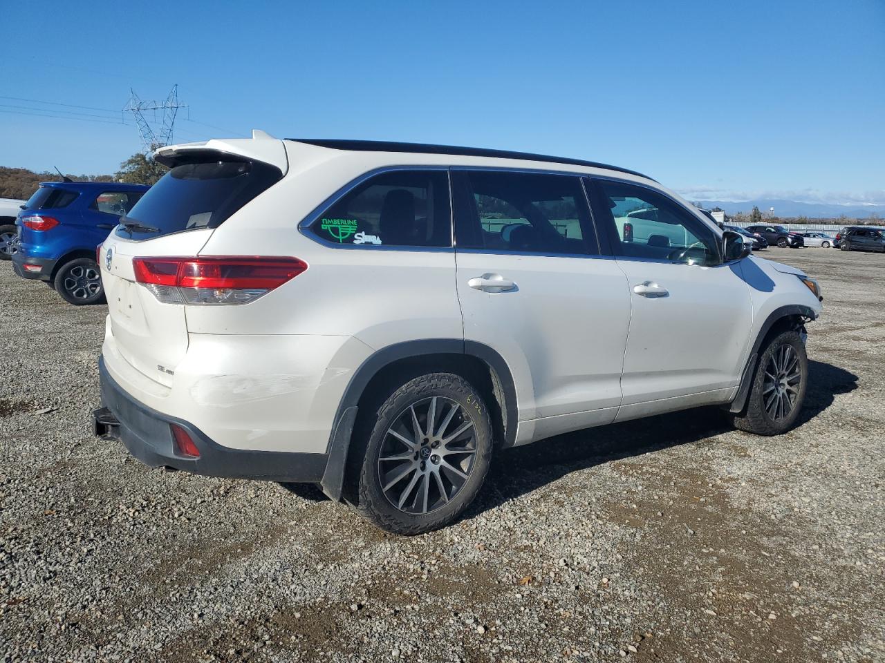 Изображение 3 2017 TOYOTA HIGHLANDER SE 2017 с VIN 5TDJZRFH0HS384060
