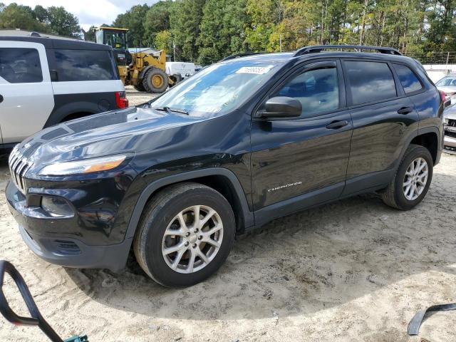Image 1 of 2016 JEEP CHEROKEE SPORT 2016 with VIN 1C4PJMAB9GW187037