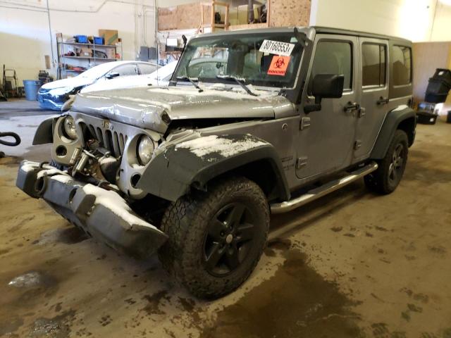 Изображение 1 2016 JEEP WRANGLER UNLIMITED SPORT 2016 с VIN 1C4HJWDG7GL108974