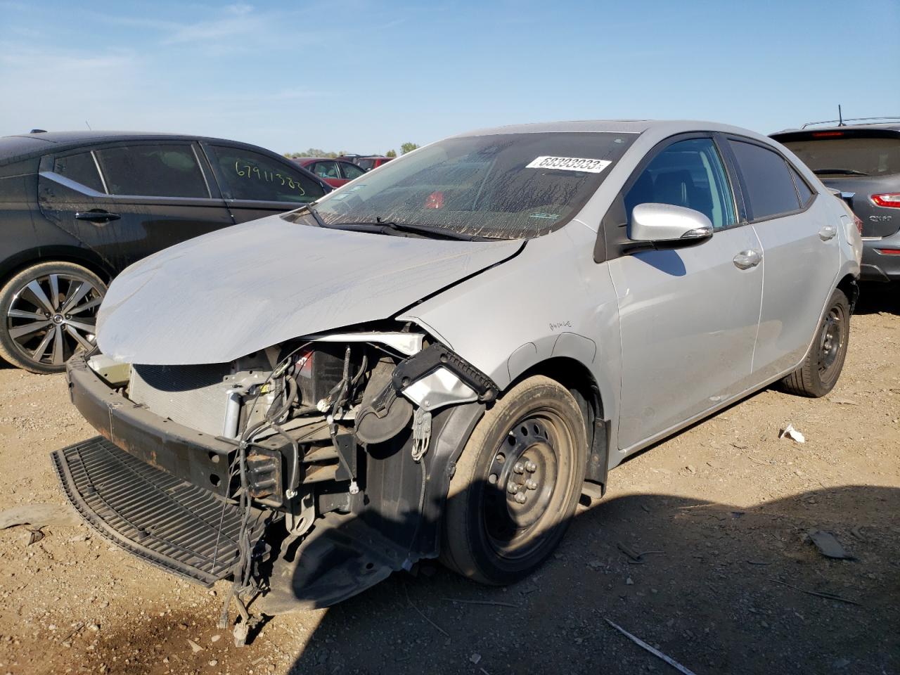 Image 1 of 2017 TOYOTA COROLLA L 2017 with VIN 5YFBURHE0HP603193