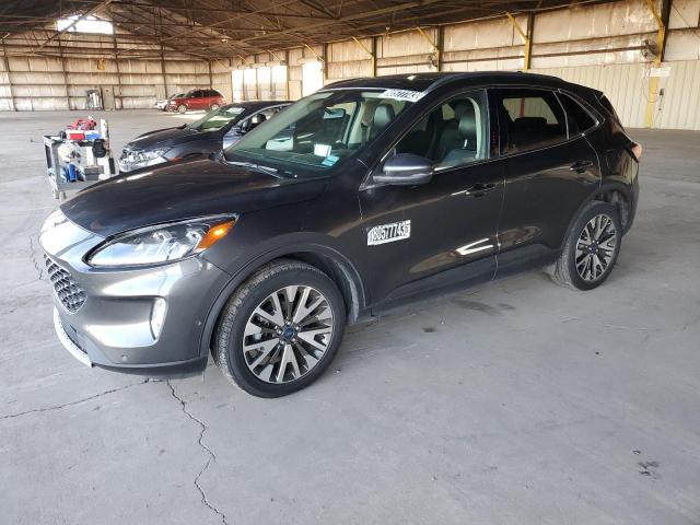 Image 1 of 2020 FORD ESCAPE TITANIUM 2020 with VIN 1FMCU9J9XLUA09848