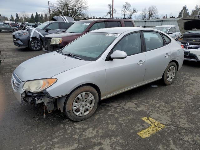 Image 1 of 2010 HYUNDAI ELANTRA BLUE 2010 with VIN KMHDU4AD0AU921994