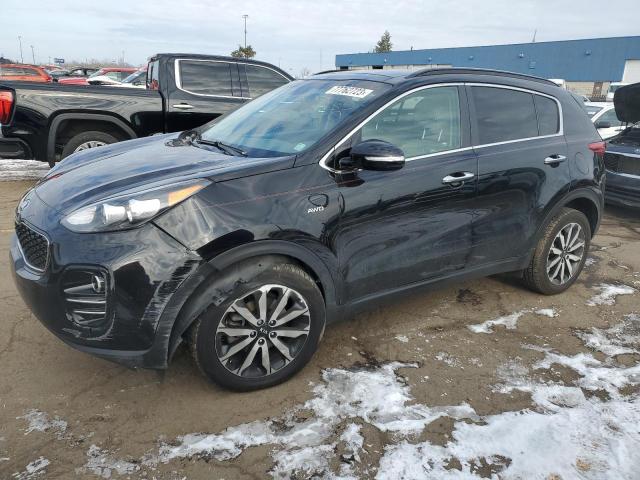Image 1 of 2018 KIA SPORTAGE EX 2018 with VIN KNDPNCAC1J7394935