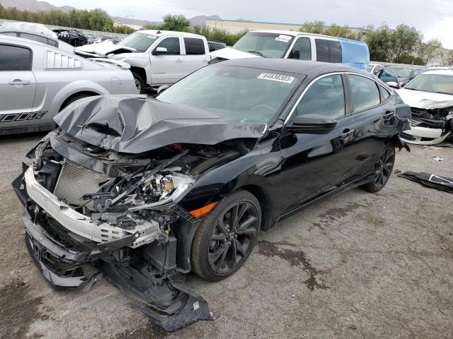 Image 1 of 2021 HONDA CIVIC SPORT 2021 with VIN 19XFC2F88ME201460