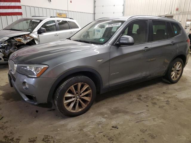Image 1 of 2015 BMW X3 XDRIVE28I 2015 with VIN 5UXWX9C5XF0D54491