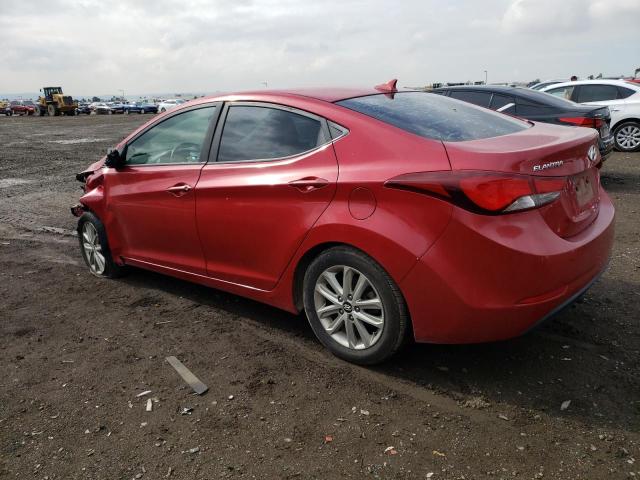 Image 2 of 2014 HYUNDAI ELANTRA SE 2014 with VIN KMHDH4AE4EU144450