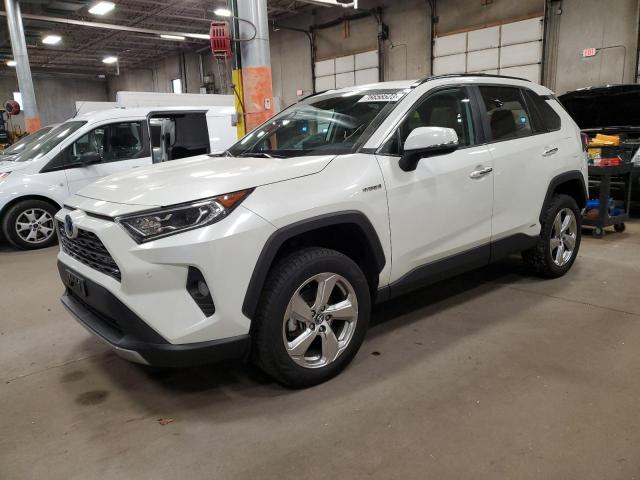 Image 1 of 2021 TOYOTA RAV4 LIMITED 2021 with VIN 4T3D6RFV2MU007492