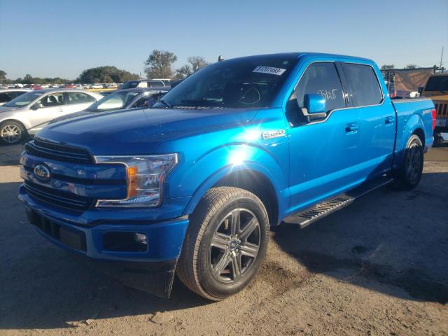 Image 1 of 2020 FORD F150 SUPERCREW 2020 with VIN 1FTEW1CP9LFA54983
