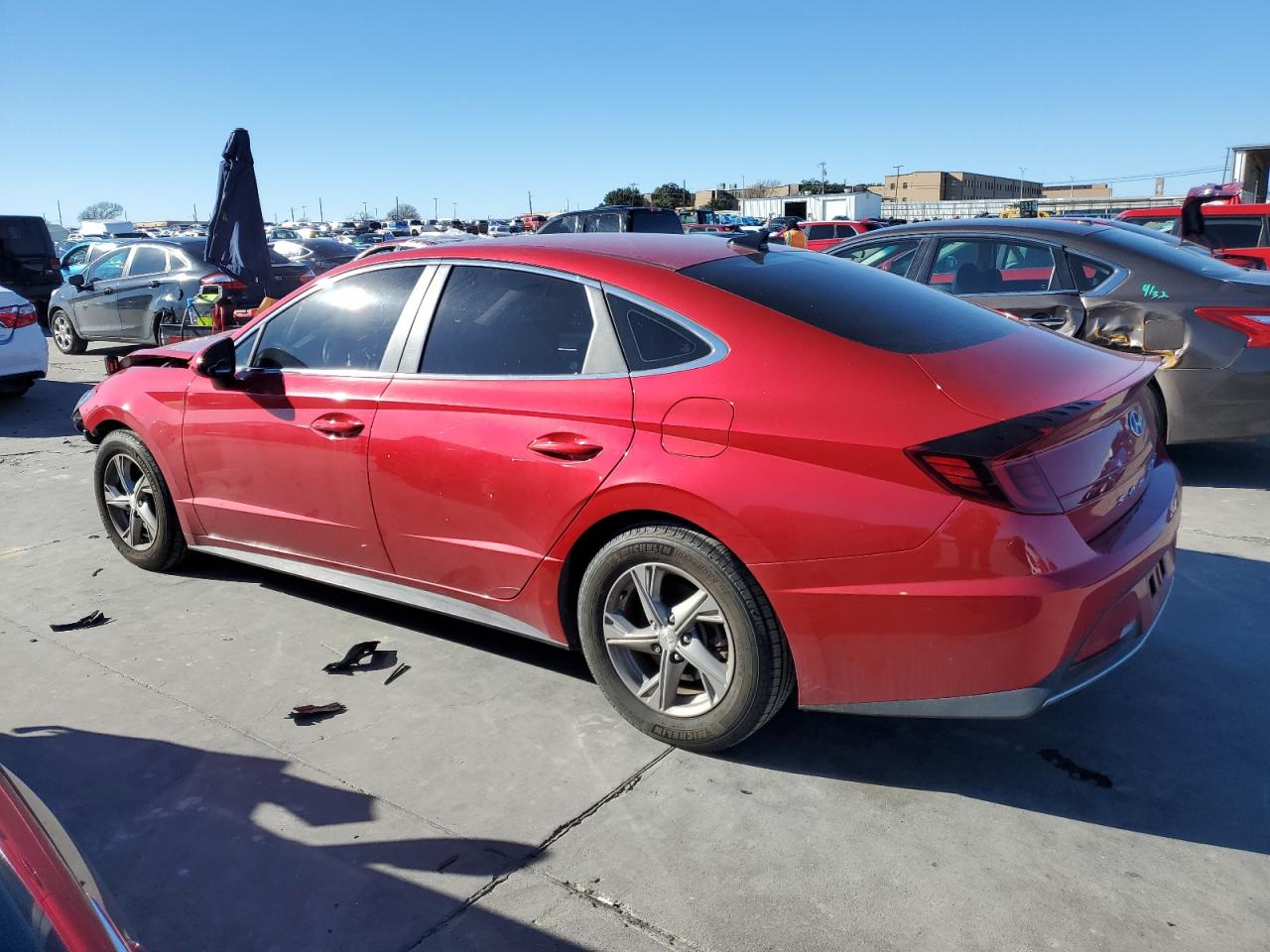 Изображение 2 2020 HYUNDAI SONATA SE 2020 с VIN 5NPEG4JA3LH007810