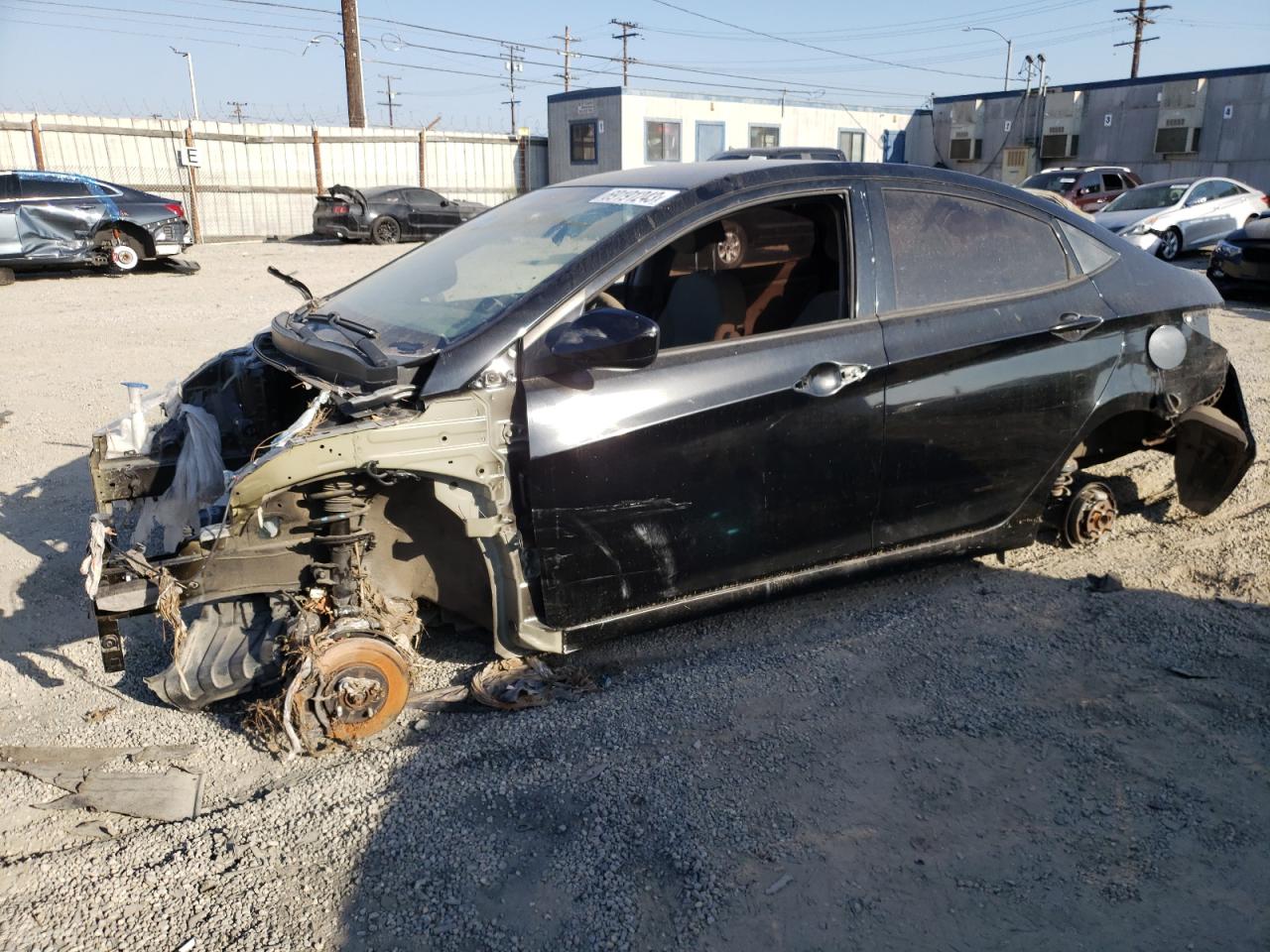 Image 1 of 2017 HYUNDAI ACCENT SE 2017 with VIN KMHCT4AE9HU377898