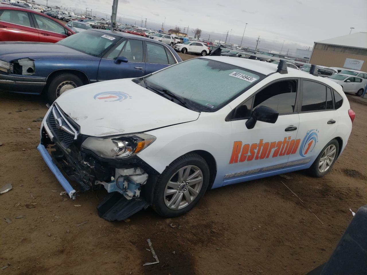 Изображение 1 2015 SUBARU IMPREZA PREMIUM 2015 с VIN JF1GPAC62F8218568