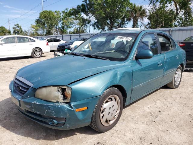 Image 1 of 2006 HYUNDAI ELANTRA GLS 2006 with VIN KMHDN46D86U214588