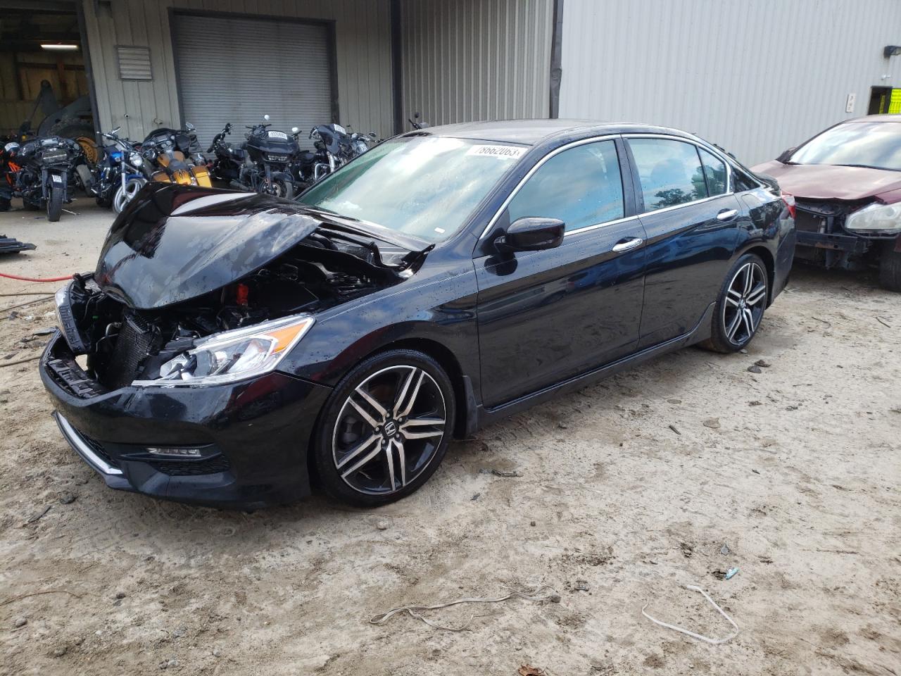 Image 1 of 2016 HONDA ACCORD SPORT 2016 with VIN 1HGCR2F59GA024014