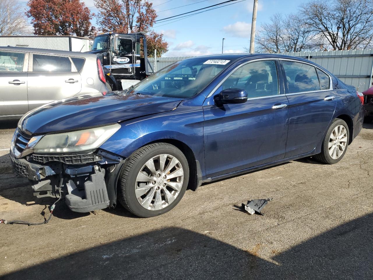 Image 1 of 2015 HONDA ACCORD EXL 2015 with VIN 1HGCR3F83FA006350