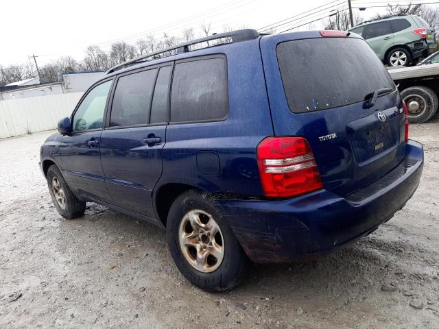 Image 2 of 2003 Toyota Highlander 2003 with VIN JTEGD21AX30052807