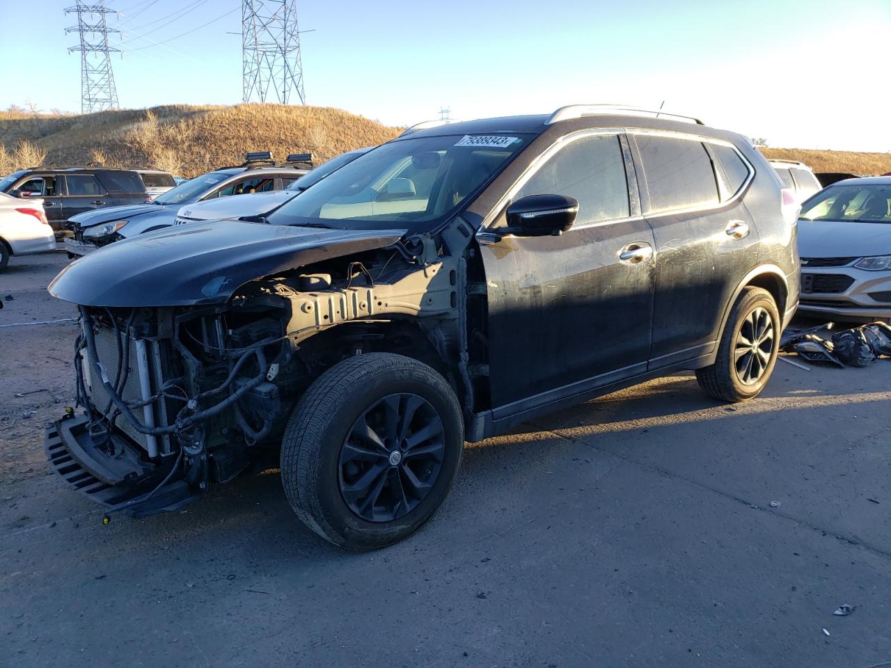 Изображение 1 2015 NISSAN ROGUE S 2015 с VIN 5N1AT2MV0FC791100