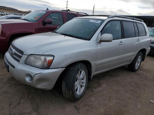 Image 1 of 2006 TOYOTA HIGHLANDER HYBRID 2006 with VIN JTEEW21A560005612