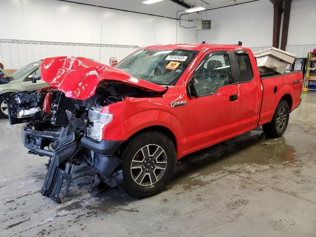 Image 1 of 2016 FORD F-150 SUPER CAB 2016 with VIN 1FTEX1E81GFA93799