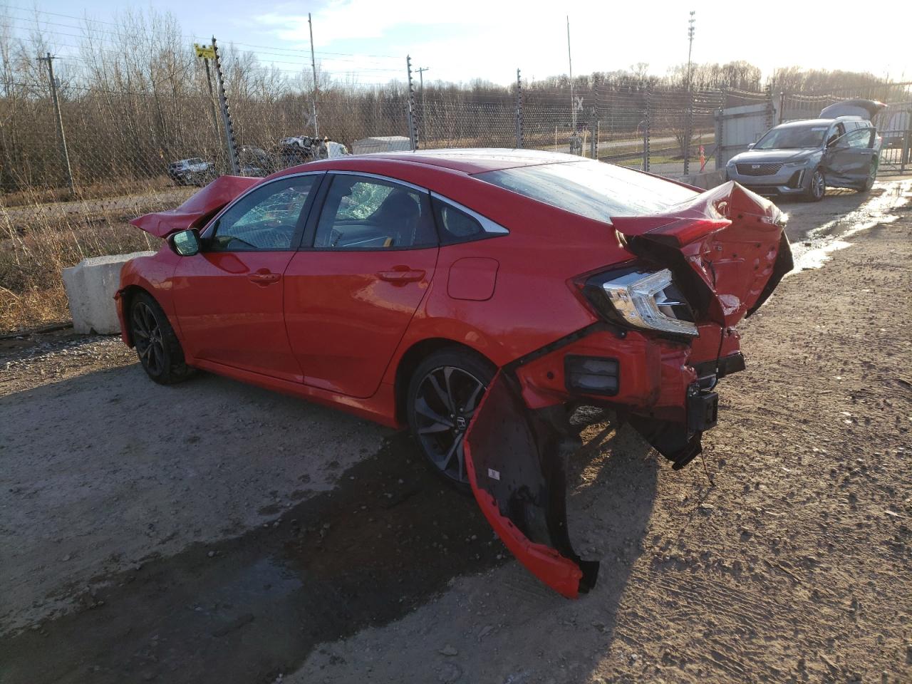 Image 2 of 2020 HONDA CIVIC SPORT 2020 with VIN 2HGFC2F87LH502516