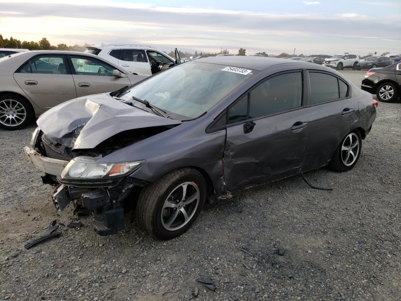 Obraz 1 z 2015 HONDA CIVIC SE 2015 z VIN 2HGFB2F73FH524172