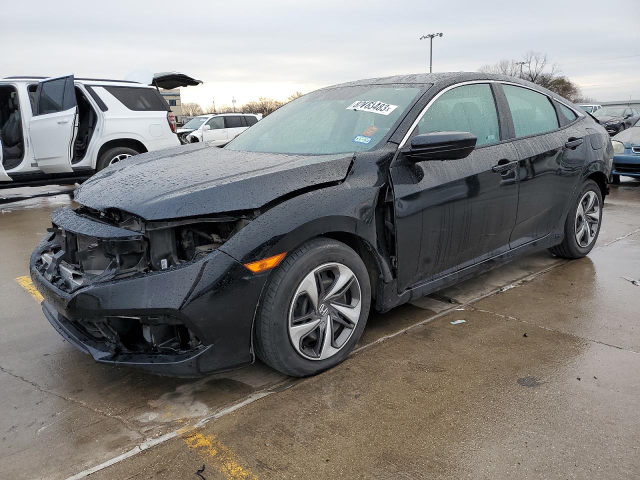 Image 1 of 2020 HONDA CIVIC LX 2020 with VIN 19XFC2F61LE002876