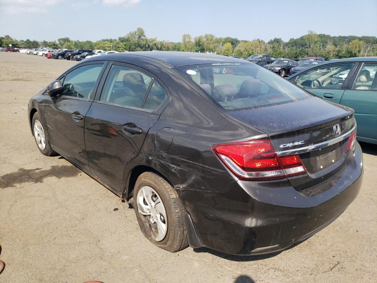 Изображение 2 2013 HONDA CIVIC LX 2013 с VIN 19XFB2F58DE234029