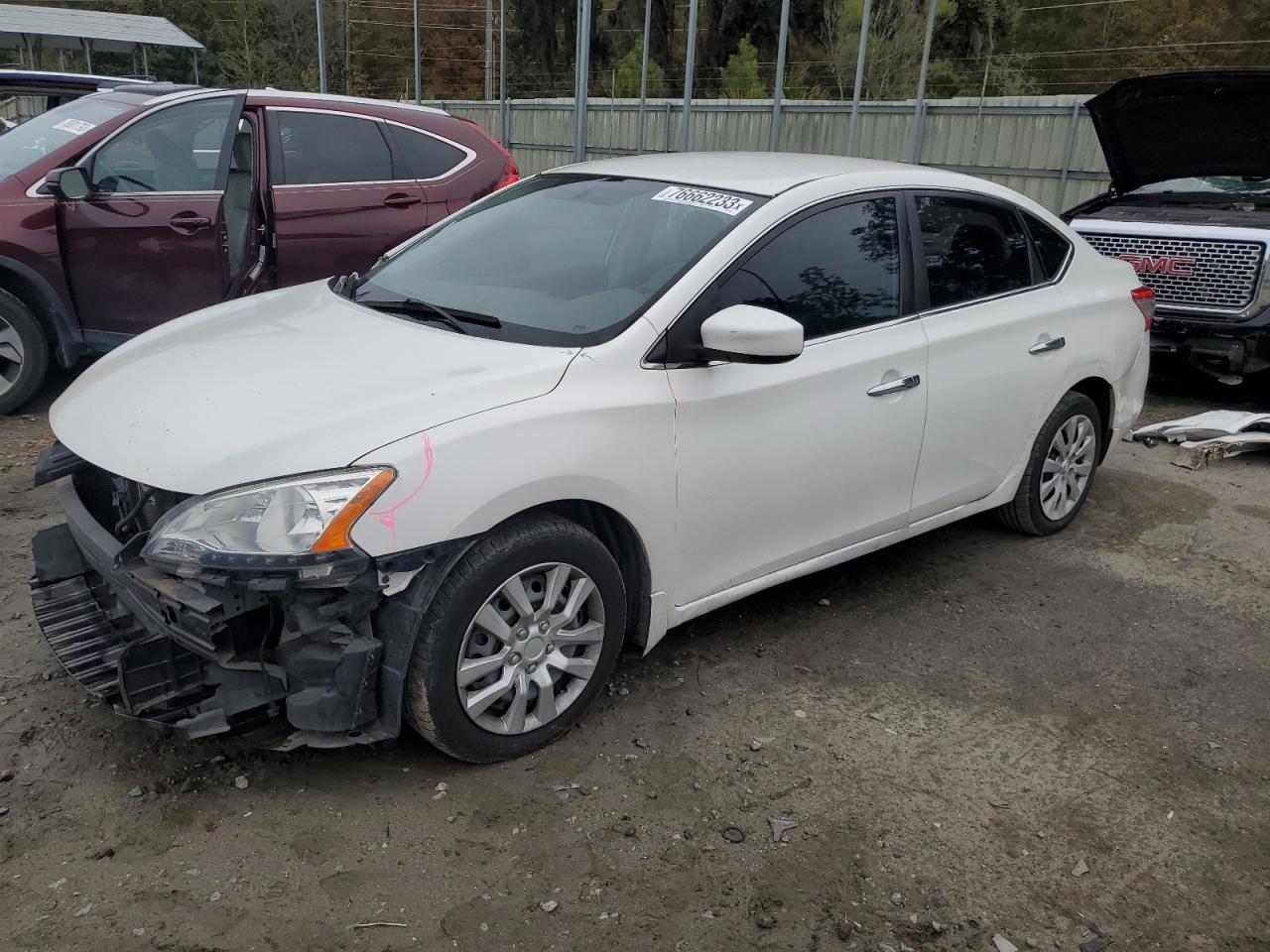Image 1 of 2013 NISSAN SENTRA S 2013 with VIN 3N1AB7AP3DL630867