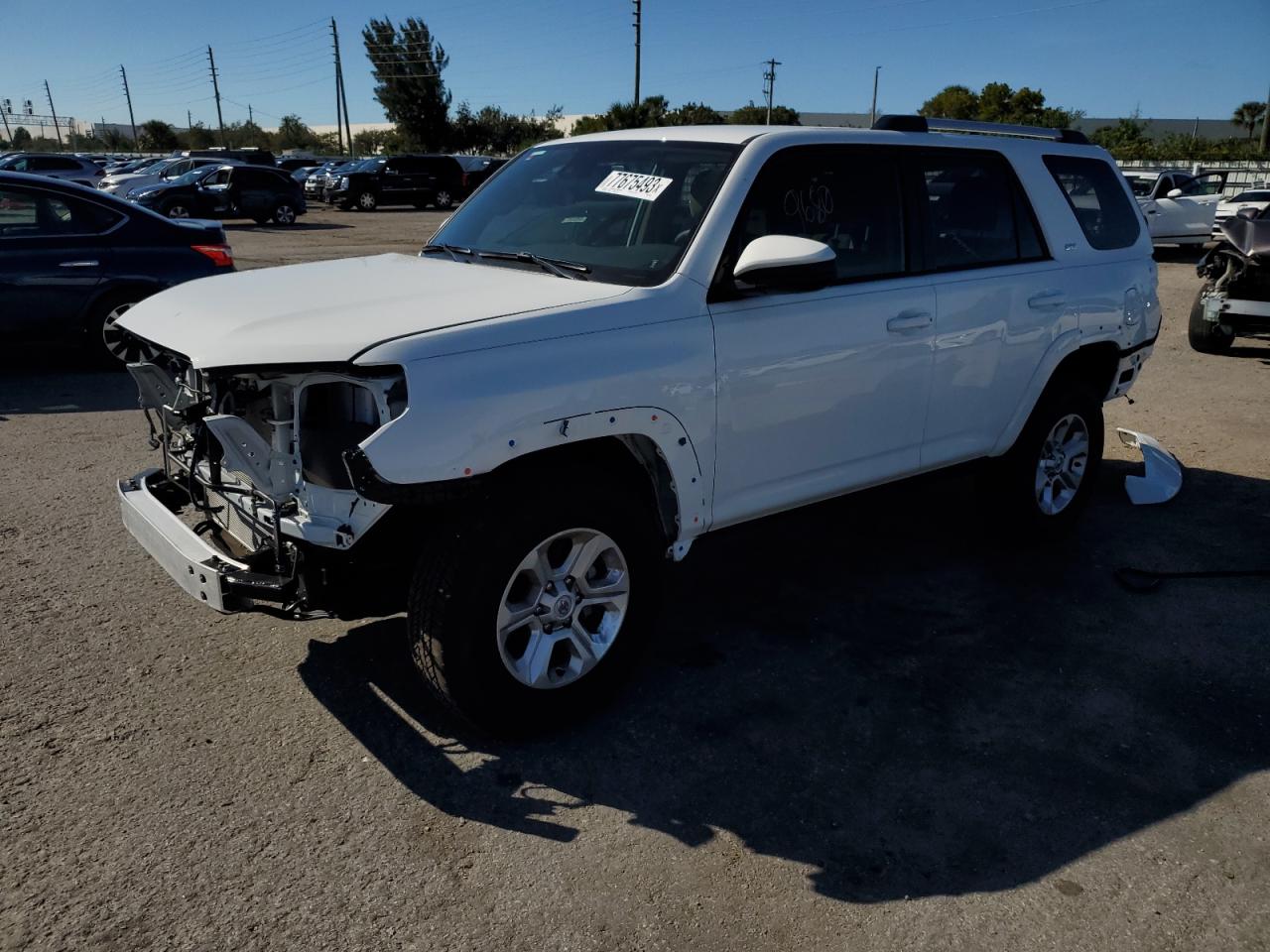 Image 1 of 2023 TOYOTA 4RUNNER SR5 2023 with VIN JTEEU5JR5P5286957