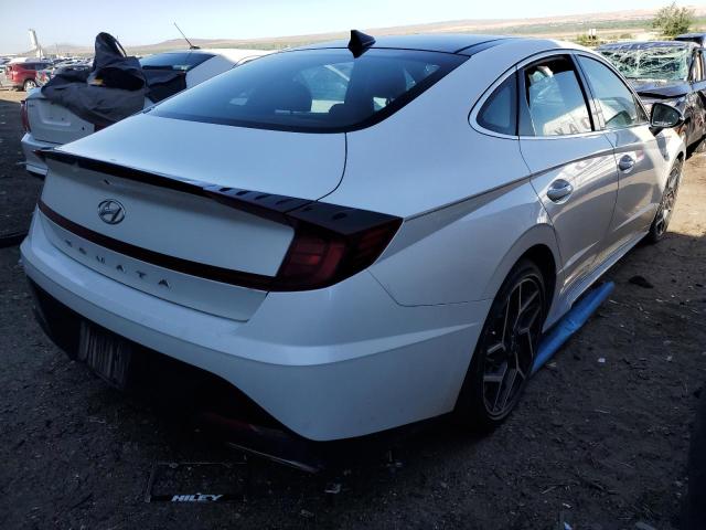 Image 3 of 2022 HYUNDAI SONATA N LINE 2022 with VIN KMHL14JC7NA221246