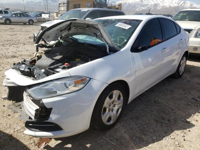 Image 2 of 2016 DODGE DART SE 2016 with VIN 1C3CDFAAXGD625332