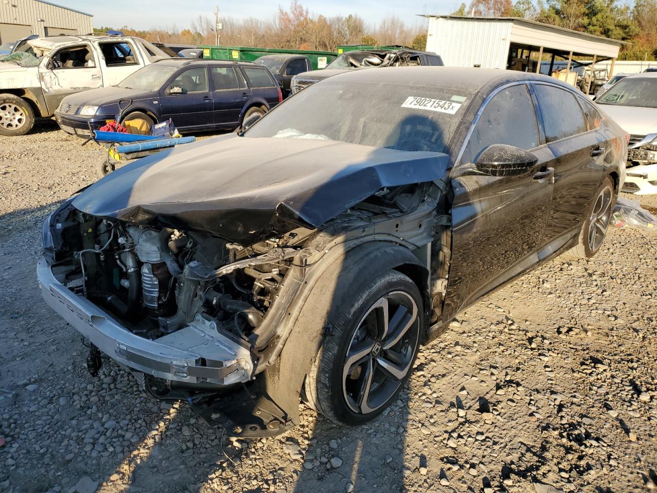 Изображение 1 2022 HONDA ACCORD SPORT 2022 с VIN 1HGCV1F3XNA086670