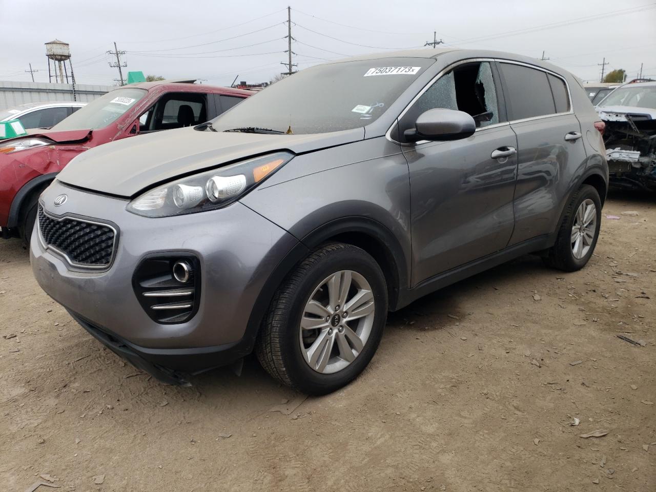 Image 1 of 2017 KIA SPORTAGE LX 2017 with VIN KNDPM3AC8H7060639