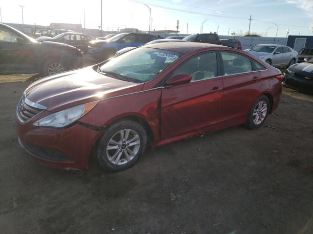 Image 1 of 2014 HYUNDAI SONATA GLS 2014 with VIN 5NPEB4AC6EH856431