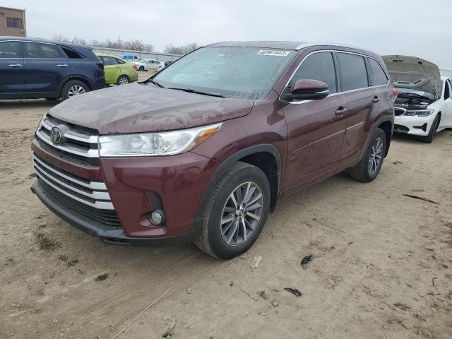 Image 1 of 2018 TOYOTA HIGHLANDER SE 2018 with VIN 5TDJZRFH6JS855795