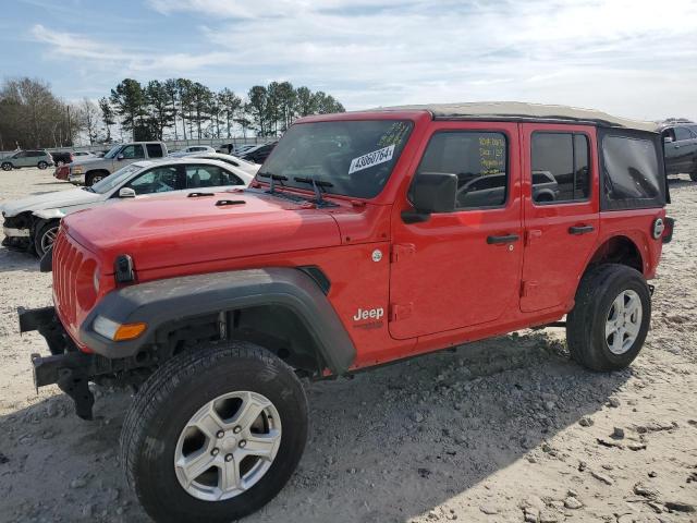 Image 1 of 2018 JEEP WRANGLER UNLIMITED SPORT 2018 with VIN 1C4HJXDG9JW168007