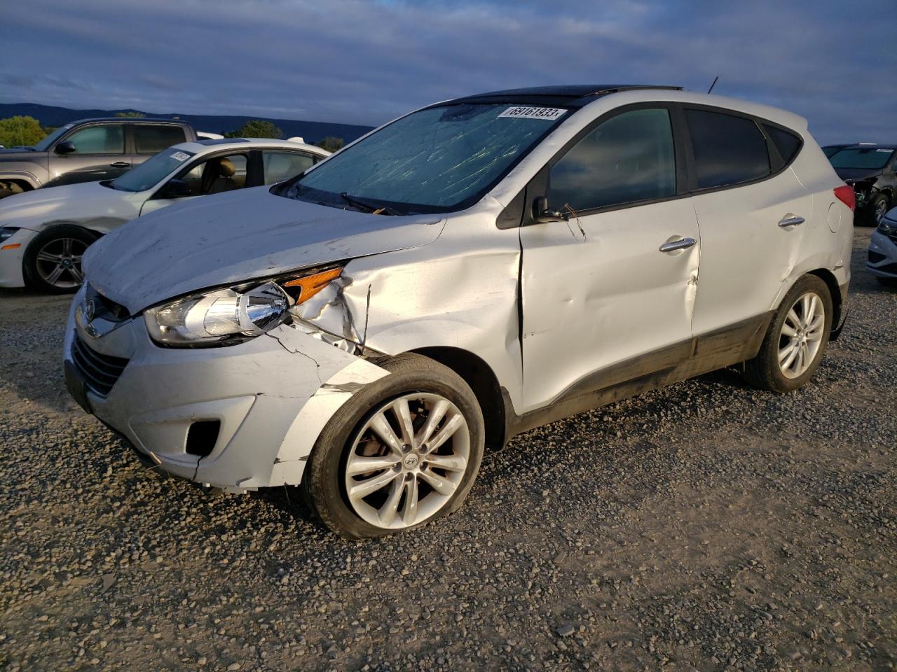 Image 1 of 2013 HYUNDAI TUCSON GLS 2013 with VIN KM8JU3AC9DU610332